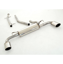 Sistema De Catback De 63,5 Mm Con Salida De Escape Izquierdo Y Derecho Friedrich Opel Mokka 2wd &amp; Awd  Desde Año: 06/2015  1.6l