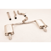 Catback-System De 76 Mm Con Salida De Escape Izquierdo Y Derecho Friedrich Opel Insignia Sports Tourer Awd  Año: 06/2017-06/2018