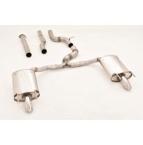 Catback-System De 76 Mm Con Salida De Escape Izquierdo Y Derecho Friedrich Opel Insignia Sports Tourer Awd  Año: 06/2017-06/2018