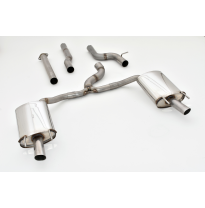 Catback-System De 76 Mm Con Salida De Escape Izquierdo Y Derecho Friedrich Opel Insignia Sports Tourer Awd  Año: 06/2017-06/2018