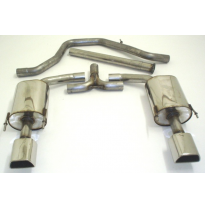 Sistema De Catback De 63,5 Mm Con Salida De Escape Izquierdo Y Derecho Friedrich Opel Insignia Sports Tourer  Desde Año: 03/2009