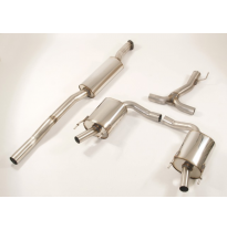 Catback-System De 70 Mm Con Salida De Escape Izquierdo Y Derecho Friedrich Opel Insignia Opc Sportstourer Awd  Desde Año: 07/200