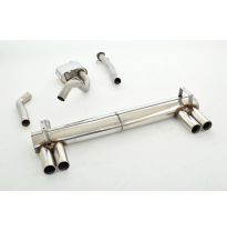 Sistema De Catback De 63,5 Mm Con Salida De Escape Izquierdo Y Derecho Friedrich Opel Vectra a  Año: 88-95 Sedan  2.0l 4x4 85kw