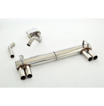 Sistema De Catback De 63,5 Mm Con Salida De Escape Izquierdo Y Derecho Friedrich Opel Vectra a  Año: 92-94 Sedan  2.0l 16v Turbo