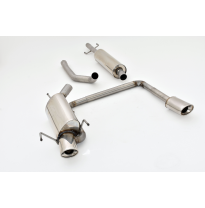 Sistema De Catback De 63,5 Mm Con Salida De Escape Izquierdo Y Derecho Friedrich Opel Corsa C  Año: 2000-2006  1.0l 12v 43/44kw