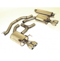 Catback-System De 76 Mm Con Salida De Escape Izquierdo Y Derecho Friedrich Opel Vectra C  Desde Año: 2002 Sedan &amp; Hatchback  2.0