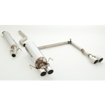 Sistema De Catback De 63,5 Mm Con Salida De Escape Izquierdo Y Derecho Friedrich Opel Astra G  Año: 98-2004 Cc/Hatchback  2.0l 1