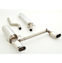 Sistema De Catback De 63,5 Mm Con Salida De Escape Izquierdo Y Derecho Friedrich Opel Astra G Coupe  Año: 2000-2004   Cabrio  Añ