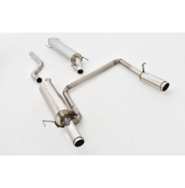 Sistema De Catback De 63,5 Mm Con Salida De Escape Izquierdo Y Derecho Friedrich Opel Astra G  Año: 98-2004 Caravan  1.6l 55/62k