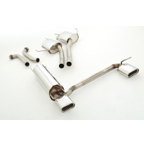 Sistema De Catback De 63,5 Mm Con Salida De Escape Izquierdo Y Derecho Friedrich Opel Omega B  Año: 94-08/99 Sedan  2.5l V6 125k