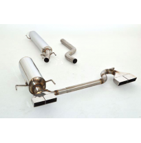 Sistema De Catback De 63,5 Mm Con Salida De Escape Izquierdo Y Derecho Friedrich Opel Astra H Gtc  Desde Año: 2005  1.3l Cdti 66