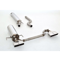 Sistema De Catback De 63,5 Mm Con Salida De Escape Izquierdo Y Derecho Friedrich Opel Astra H Gtc  Desde Año: 2005  1.6l Turbo 1