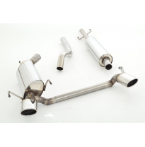 Sistema De Catback De 63,5 Mm Con Salida De Escape Izquierdo Y Derecho Friedrich Opel Tigra Twintop  Desde Año: 2004  1.3l Cdti