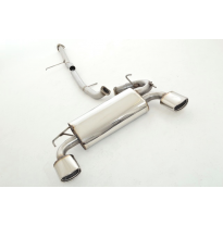 Sistema De Catback De 63,5 Mm Con Salida De Escape Izquierdo Y Derecho Friedrich Opel Antara  Año: 09/2010-02/2015  2.2l Cdti 12