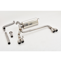 Sistema De Catback De 63,5 Mm Con Salida De Escape Izquierdo Y Derecho Friedrich Opel Astra J 5-Puertas  Desde Año: 2012  2.0l C