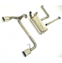 Sistema De Catback De 63,5 Mm Con Salida De Escape Izquierdo Y Derecho Friedrich Opel Astra J 5-Puertas  Desde Año: 12/2009  1.4