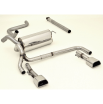 Sistema De Catback De 63,5 Mm Con Salida De Escape Izquierdo Y Derecho Friedrich Opel Astra J Sportstourer  Desde Año: 2010  1.4