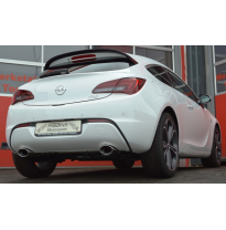 Sistema De Catback De 63,5 Mm Con Salida De Escape Izquierdo Y Derecho Friedrich Opel Astra J Gtc 3 Puertas  Desde Año: 2011  1.