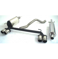 Sistema De Catback De 63,5 Mm Con Salida De Escape Izquierdo Y Derecho Friedrich Opel Meriva a  Año: 2003-2010  1.3l Cdti 55 Kw