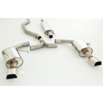 Catback-System De 76 Mm Con Salida De Escape Izquierdo Y Derecho Friedrich Opel Vectra C  Desde Año: 2005 Caravan Opc  2.8l V6 T