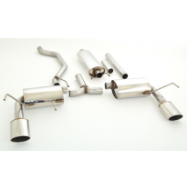 Sistema De Catback De 63,5 Mm Con Salida De Escape Izquierdo Y Derecho Friedrich Opel Signum  Desde Año: 2003  1.8l 16v 90/103kw