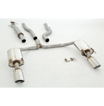 Catback-System De 76 Mm Con Salida De Escape Izquierdo Y Derecho Friedrich Opel Astra K Sports Tourer  Año: 10/2015-06/2018  1.4