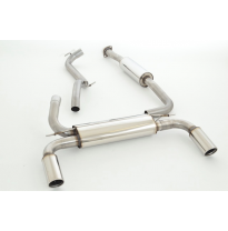 Sistema De Catback De 63,5 Mm Con Salida De Escape Izquierdo Y Derecho Friedrich Ford Focus Iii Hatchback 3-/5-Puertas Dyb  Desd