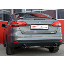 Sistema De Catback De 63,5 Mm Con Salida De Escape Izquierdo Y Derecho Friedrich Ford Focus Iii Sedan 4-Puertas Dyb  Desde Año: