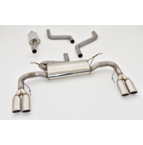 Sistema De Catback De 63,5 Mm Con Salida De Escape Izquierdo Y Derecho Friedrich Ford Focus Iv Turnier Deh  Desde Año: 09/2018