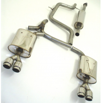 Sistema De Catback De 63,5 Mm Con Salida De Escape Izquierdo Y Derecho Friedrich Ford Mondeo (Ba7)  Año: 03/2007-11/2010 Turnier