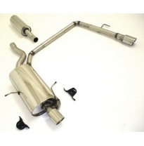 Sistema De Catback De 63,5 Mm Con Salida De Escape Izquierdo Y Derecho Friedrich Bmw 3er E46  Año: 98-2005 Sedan, Coupe &amp; Tourin