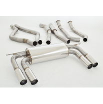 Catback-System De 76 Mm Con Salida De Escape Izquierdo Y Derecho Friedrich Bmw X6 M E71  Desde Año: 2009  4.4l V8 Bi-Turbo 408kw