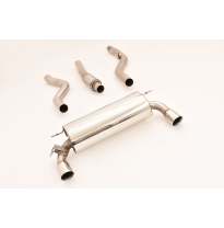 Catback-System De 76 Mm Con Salida De Escape Izquierdo Y Derecho Friedrich Bmw 2er F22/F23  Año: 07/2014-07/2016 Coupe &amp; Cabrio