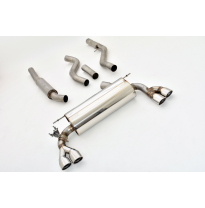 Catback-System De 76 Mm Con Salida De Escape Izquierdo Y Derecho Friedrich Bmw 3er Gt F34  Año: 06/2013-06/2016  328i/328ix 180k