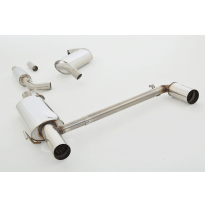 Sistema De Catback De 63,5 Mm Con Salida De Escape Izquierdo Y Derecho Friedrich Vw Golf Iii &amp; Cabrio  Año: 91-98 / Hatchback &amp;