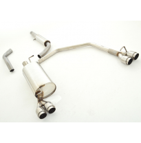 Sistema De Catback De 63,5 Mm Con Salida De Escape Izquierdo Y Derecho Friedrich Vw Golf Iv  Año: 97-2003 / New Beetle &amp; Convert