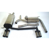 Sistema De Catback De 63,5 Mm Con Salida De Escape Izquierdo Y Derecho Friedrich Vw Passat 3bg  Año: 10/2000-2005 Sedan &amp; Varian