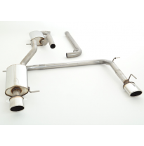 Sistema De Catback De 63,5 Mm Con Salida De Escape Izquierdo Y Derecho Friedrich Vw Passat 3c B6  Año: 2005-2010 Sedan (2wd)  1.