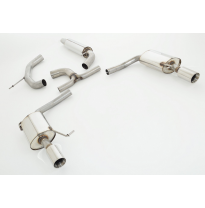 Catback-System De 76 Mm Con Salida De Escape Izquierdo Y Derecho Friedrich Vw Passat Cc  Desde Año: 2008 (2wd)  1.4l Tsi 118kw /