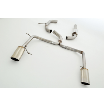 Catback-System De 76 Mm Con Salida De Escape Izquierdo Y Derecho Friedrich Vw Passat Cc  Desde Año: 2008 (2wd)  1.4l Tsi 118kw /