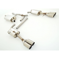 Sistema De Catback De 63,5 Mm Con Salida De Escape Izquierdo Y Derecho Friedrich Vw T5 Bus  Desde Año: 2003 Modelo Corto (2wd)