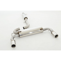 Catback-System De 76 Mm Con Salida De Escape Izquierdo Y Derecho Friedrich Vw Golf Iv  Año: 98-2003 4motion  1.8l 92kw / 1.9l Td