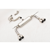 Sistema De Catback De 63,5 Mm Con Salida De Escape Izquierdo Y Derecho Friedrich Vw Eos  Desde Año: 2006 2wd  1.6l Fsi 85kw / 2.