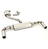 Sistema De Catback De 63,5 Mm Con Salida De Escape Izquierdo Y Derecho Friedrich Vw Golf Vi  Año: 10/2008-2012 2wd  1.4l 59kw /