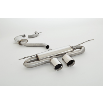 Sistema De Catback De 63,5 Mm Con Salida De Escape Izquierdo Y Derecho Friedrich Vw Golf Vi  Año: 10/2008-2012 2wd  1.2l Tsi 63/