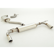 Sistema De Catback De 63,5 Mm Con Salida De Escape Izquierdo Y Derecho Friedrich Vw Golf Vi Gti Cabrio  Desde Año: 2015 2wd  2.0