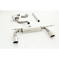 Sistema De Catback De 63,5 Mm Con Salida De Escape Izquierdo Y Derecho Friedrich Vw Beetle 5c Cabrio Incluido Dune  Desde Año: 1