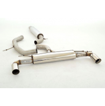 Catback-System De 76 Mm Con Salida De Escape Izquierdo Y Derecho Friedrich Vw Beetle 5c &amp; Cabrio Incluido Dune  Desde Año: 11/20