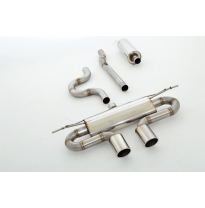 Sistema De Catback De 63,5 Mm Con Salida De Escape Izquierdo Y Derecho Friedrich Vw Golf Vii Gte  Año: 08/2014-02/2017 2wd  1.4l