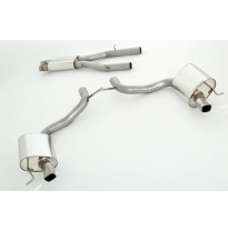 Sistema De Catback De 2x76 Mm Con Salida De Escape Izquierdo Y Derecho Friedrich Mercedes S/W212 E-Klasse Sedan &amp; T-Modell 2wd &amp;